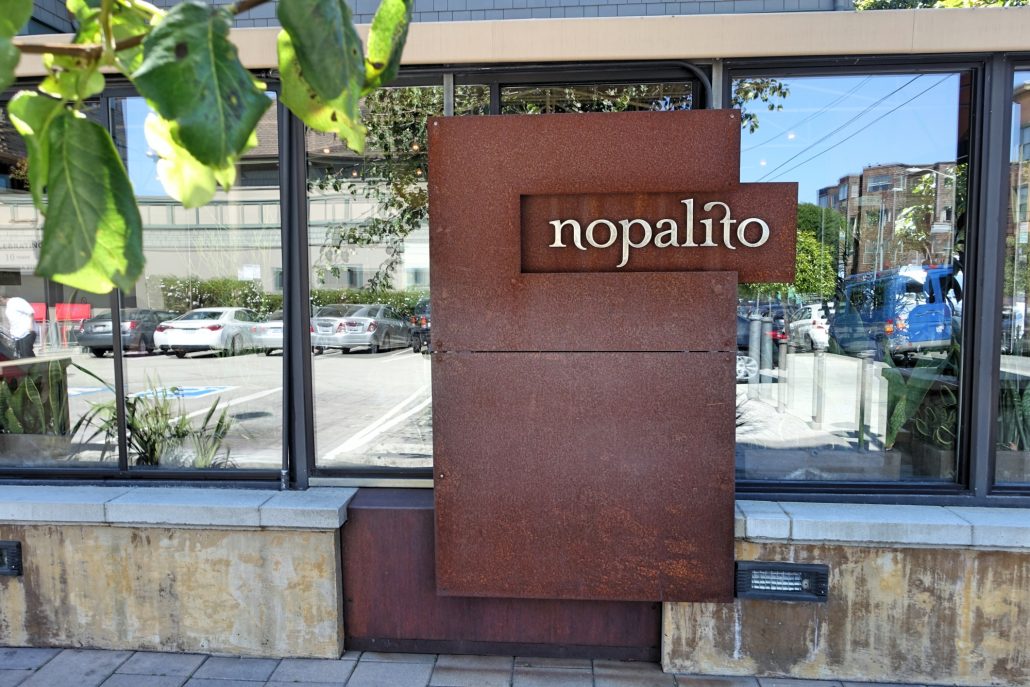 Nopalito, restaurante mexicano natural, em Sao Francisco